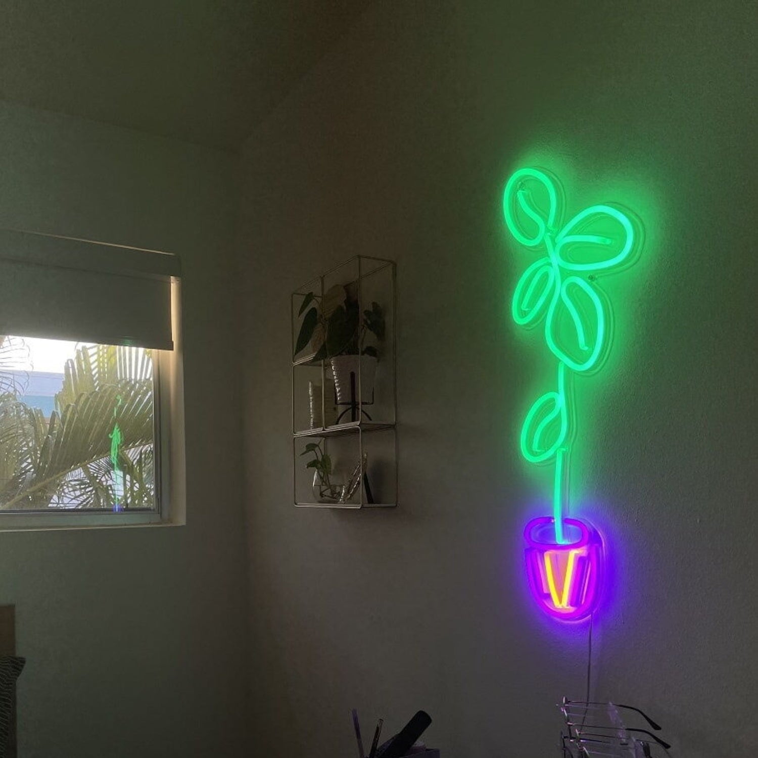 Fiddle Leaf Fig Plant Led Neon Sign - Shineneon