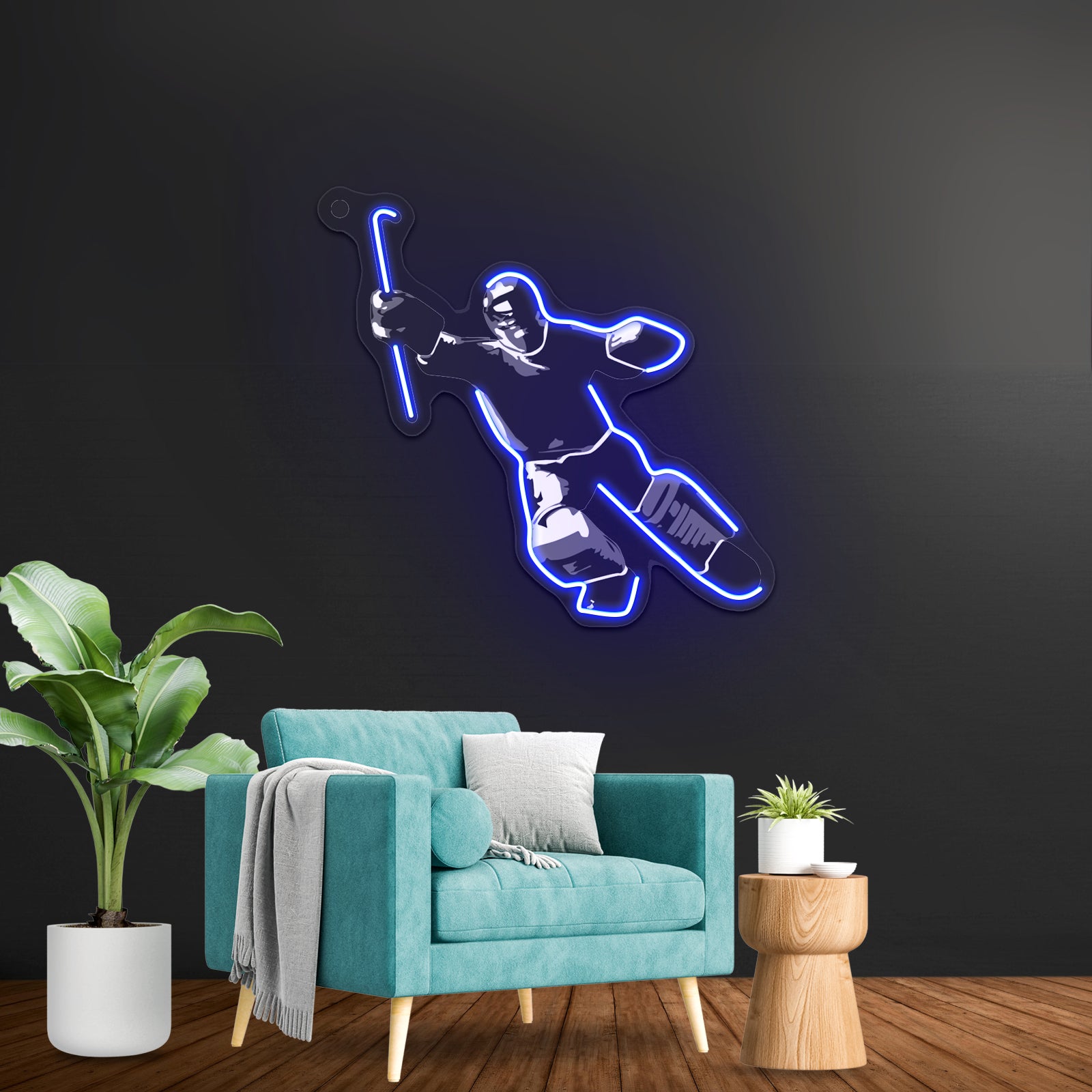 Field Hockey Goalie Artwork Custom Neon Led Sign - LED neon sign view 5