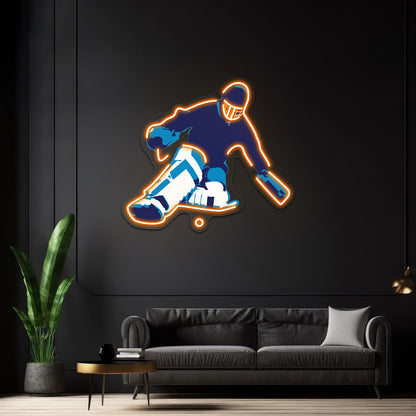 Fieldhockey Goalie Artwork Custom Neon Led Sign - LED neon sign view 6