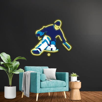 Fieldhockey Goalie Artwork Custom Neon Led Sign - LED neon sign view 7