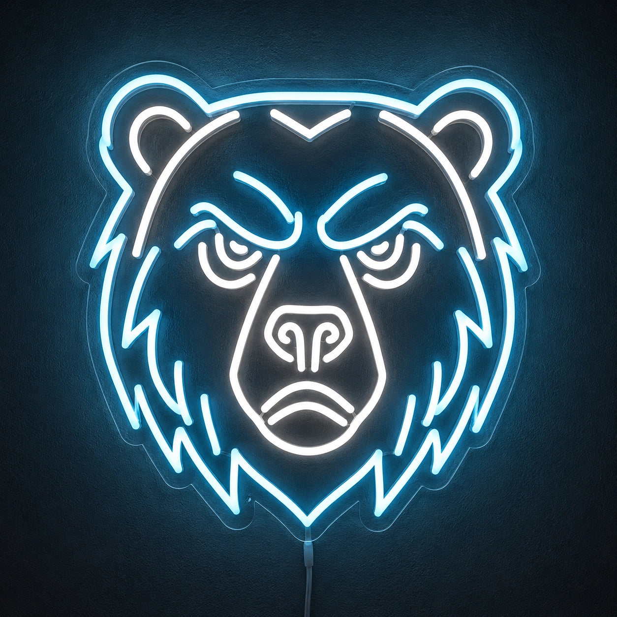 Fierce Bear Head Neon Sign LED Neon Sign main product image