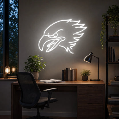 Fierce Eagle LED Neon Sign Home Bar Wall Decoration real lifestyle scene