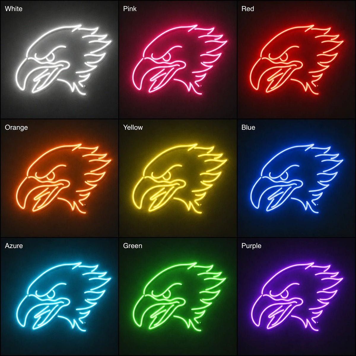 Fierce Eagle LED Neon Sign Man Cave Neon Sign - Shineneon