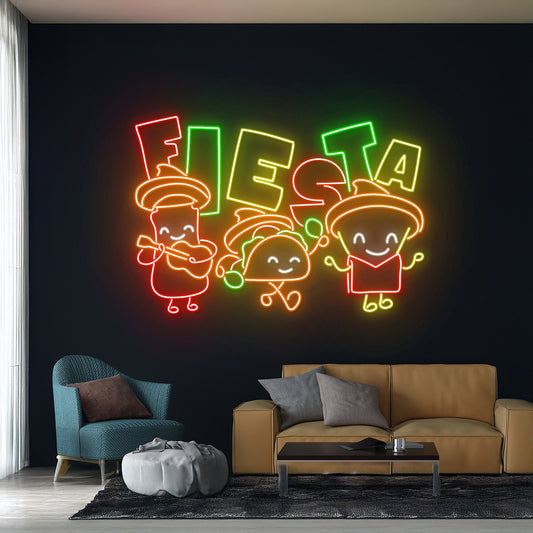 Fiesta Neon Sign