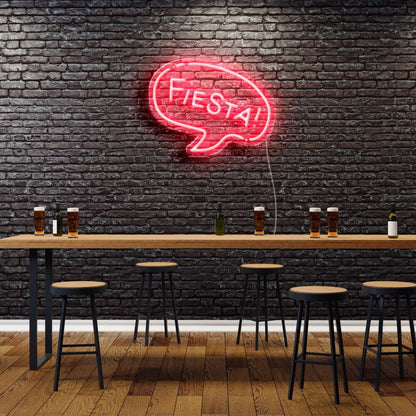 Fiesta Neon Sign For Festive And Fun Spaces | Shineneon