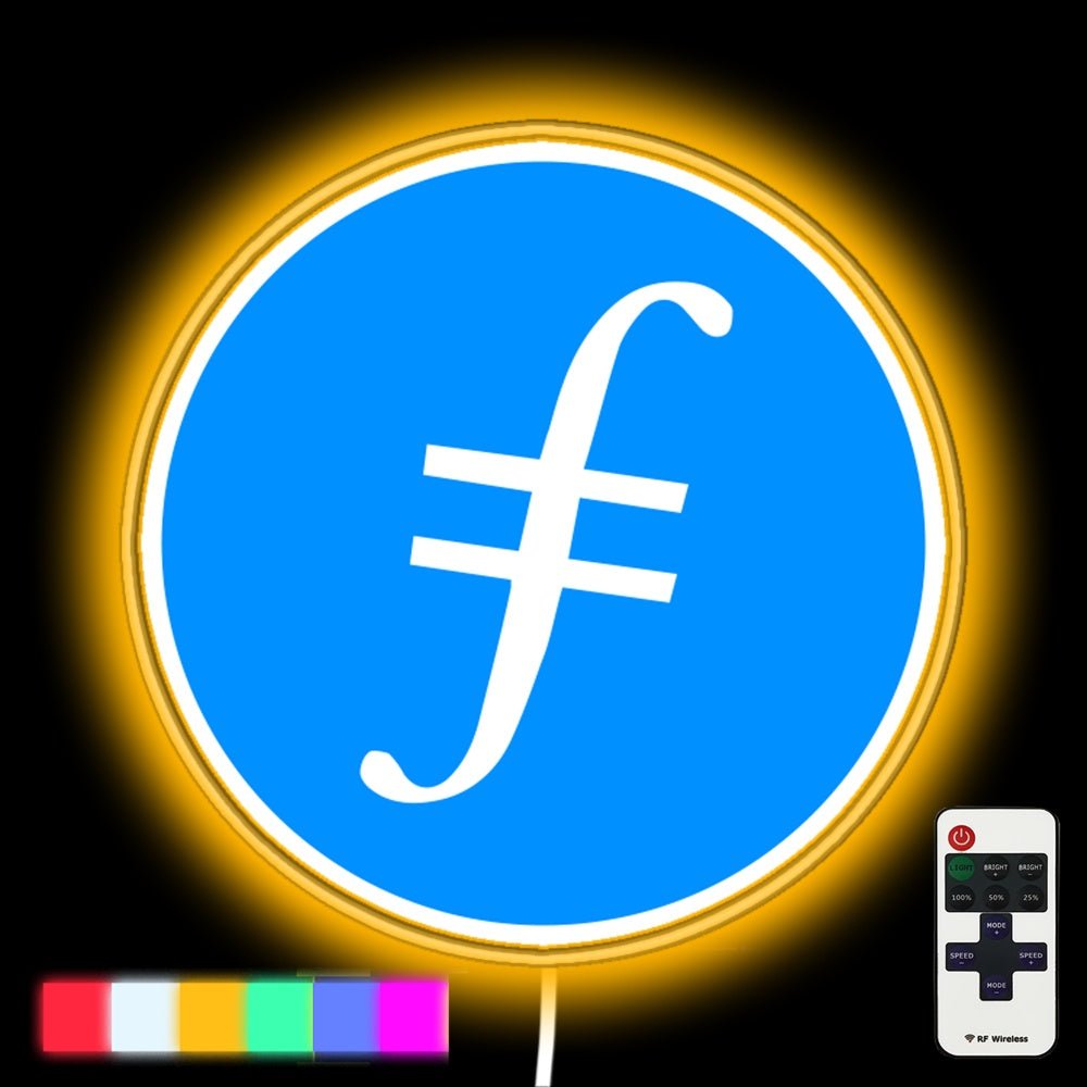 Filecoin Fil Neon Gift Led Neon Sign - Shineneon