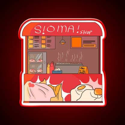 Filipino Food Stalls Siomai Haus Snack Food Led Neon Sign Rgb Color - Shineneon