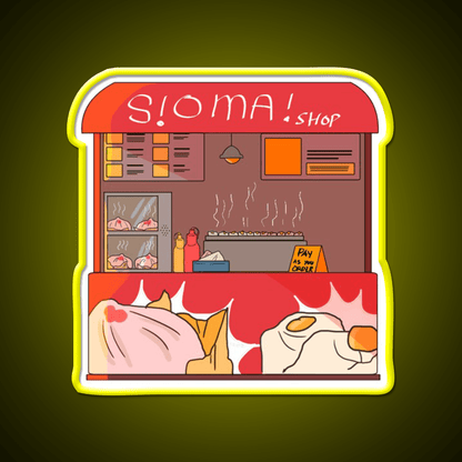 Filipino Food Stalls Siomai Haus Snack Food Led Neon Sign Rgb Color - Shineneon