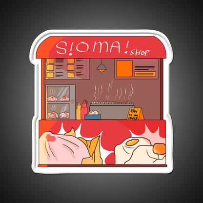 Filipino Food Stalls Siomai Haus Snack Food Led Neon Sign Rgb Color - Shineneon