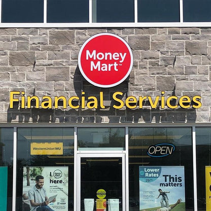 Finacial Service 3D Frontlit Channel Letters Led Light Sign