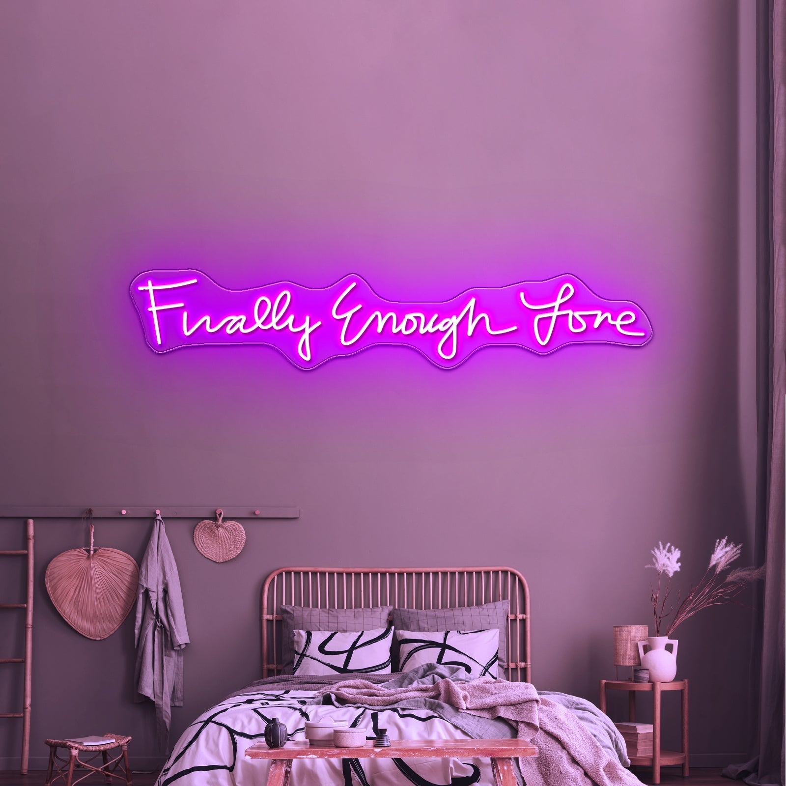 Finally Enough Love Led Light Sign - Shineneon