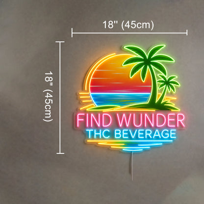 Find Wunder THC Custom Led Neon Sign - Shineneon