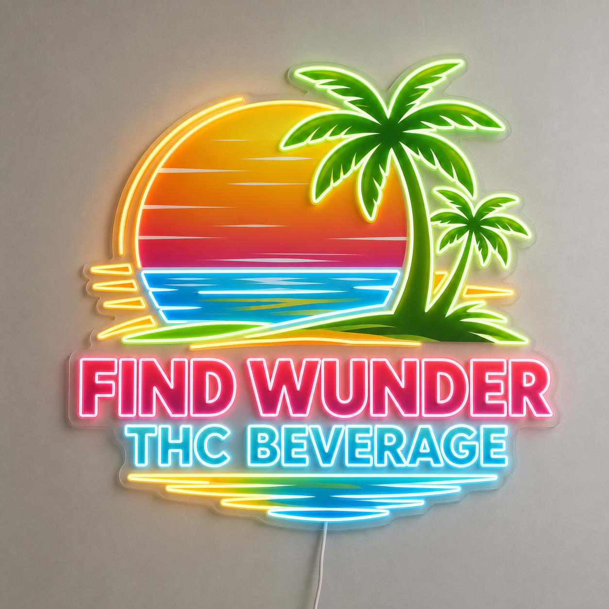 Find Wunder THC Custom Led Neon Sign - Shineneon