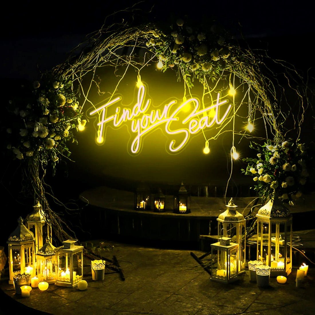Find Your Seat Led Sign Business Neon Sign - Shineneon