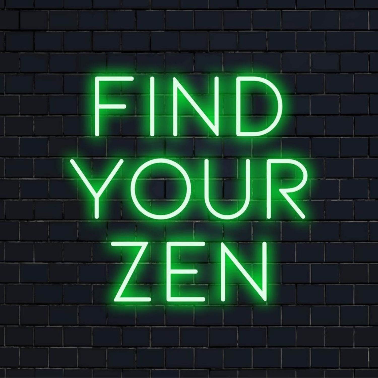 Find Your Zen Custom Made Led Neon Sign | Shineneon