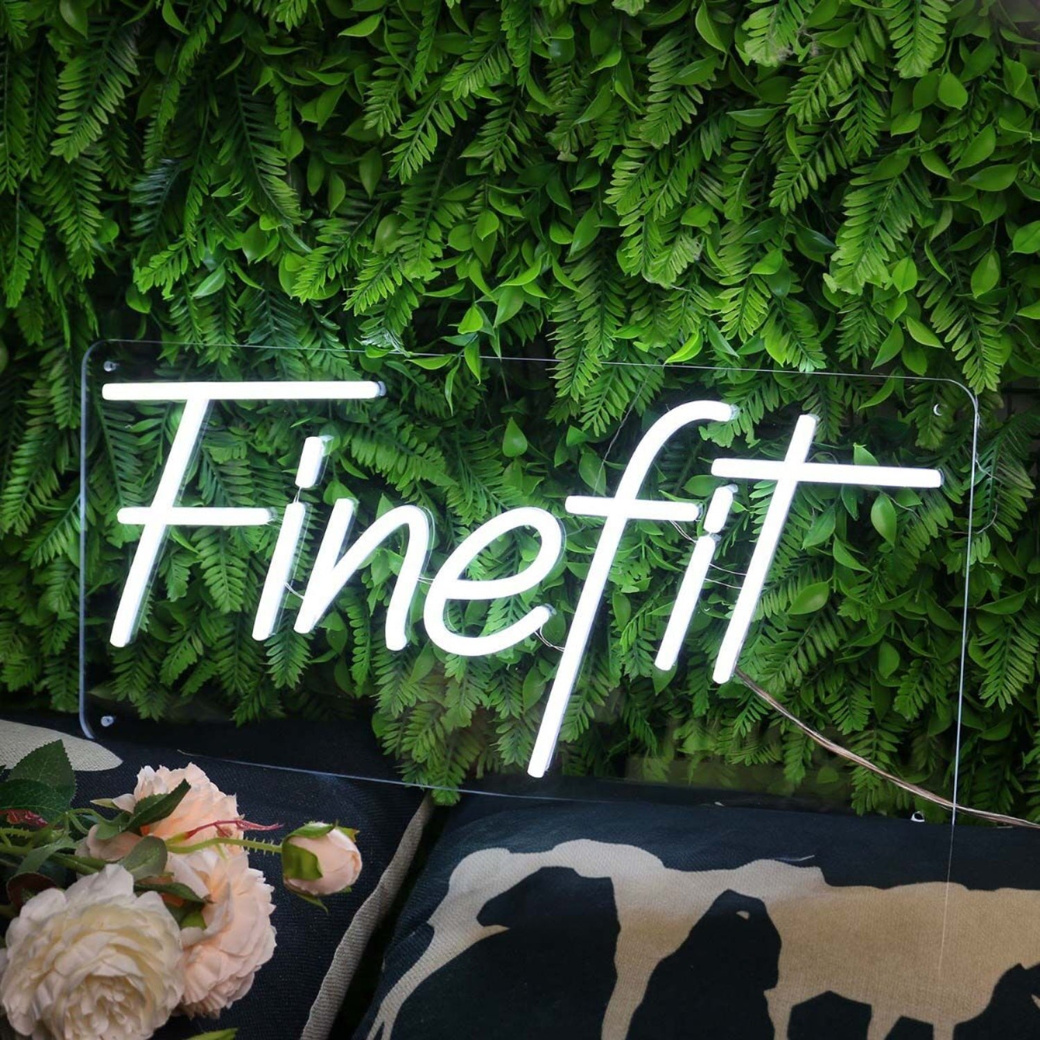Finefit White Led Neon Sign - Shineneon