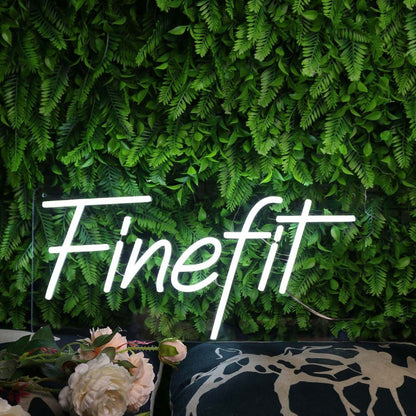 Finefit White Led Neon Sign - Shineneon