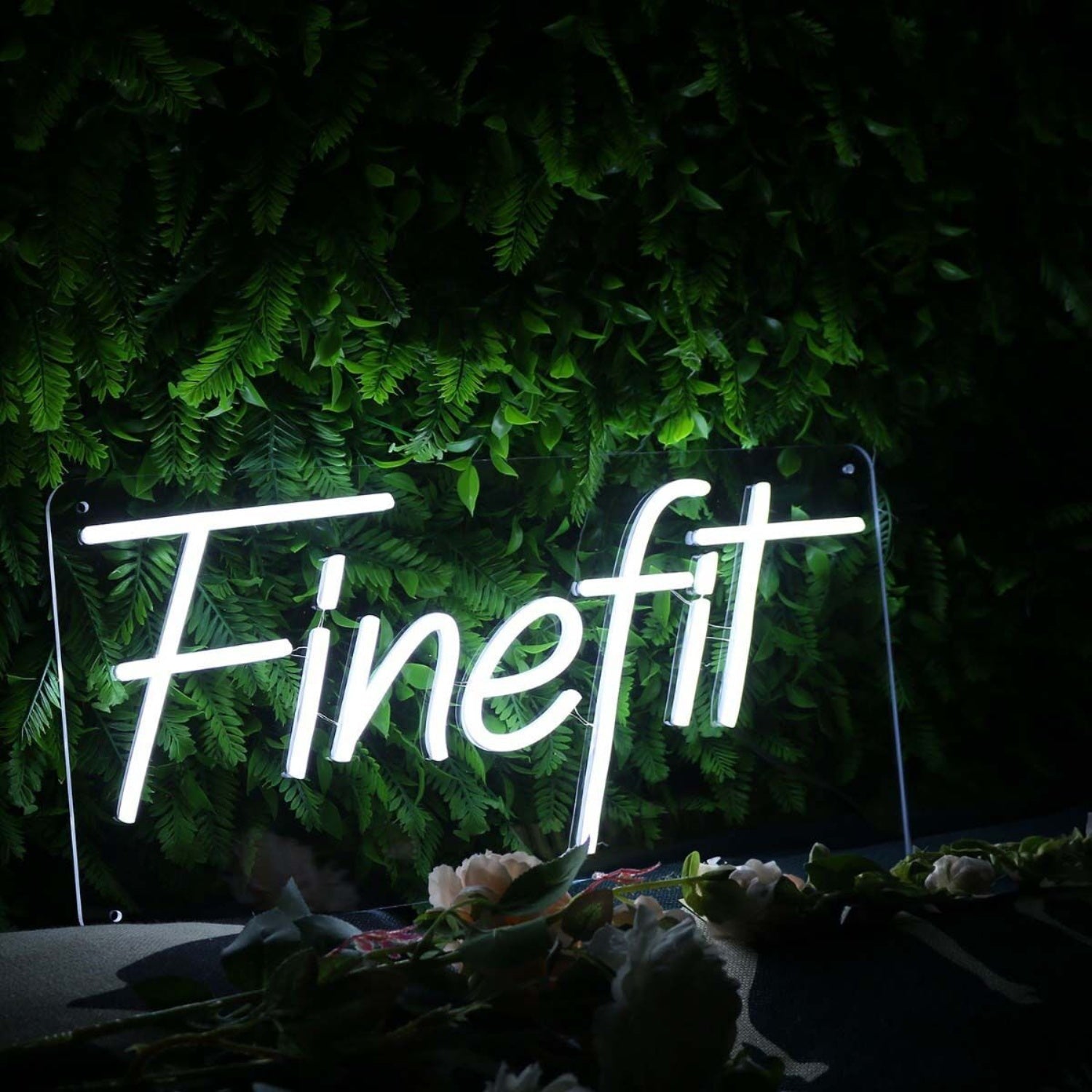 Finefit White Led Neon Sign - Shineneon