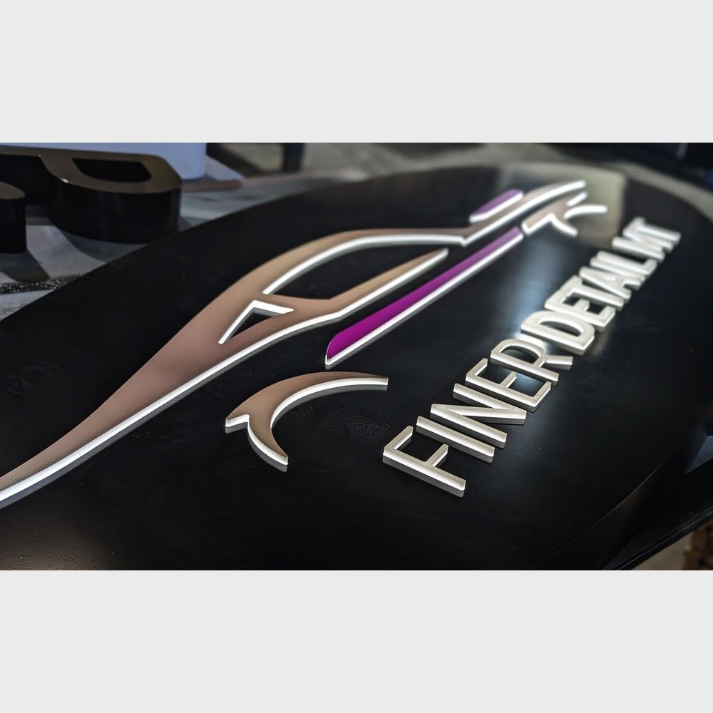 Finer Detail Mt 3D Backlit Channel Letters Led Light Sign - Shineneon