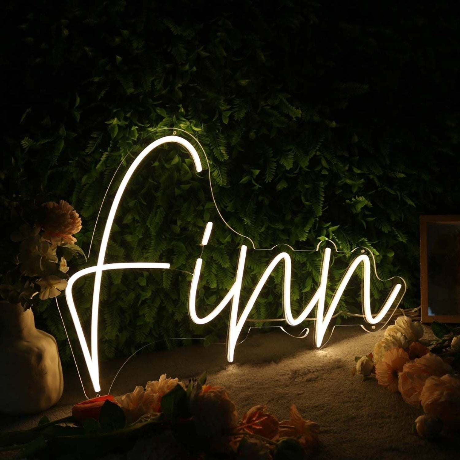 Finn Yellow Led Neon Sign - Shineneon