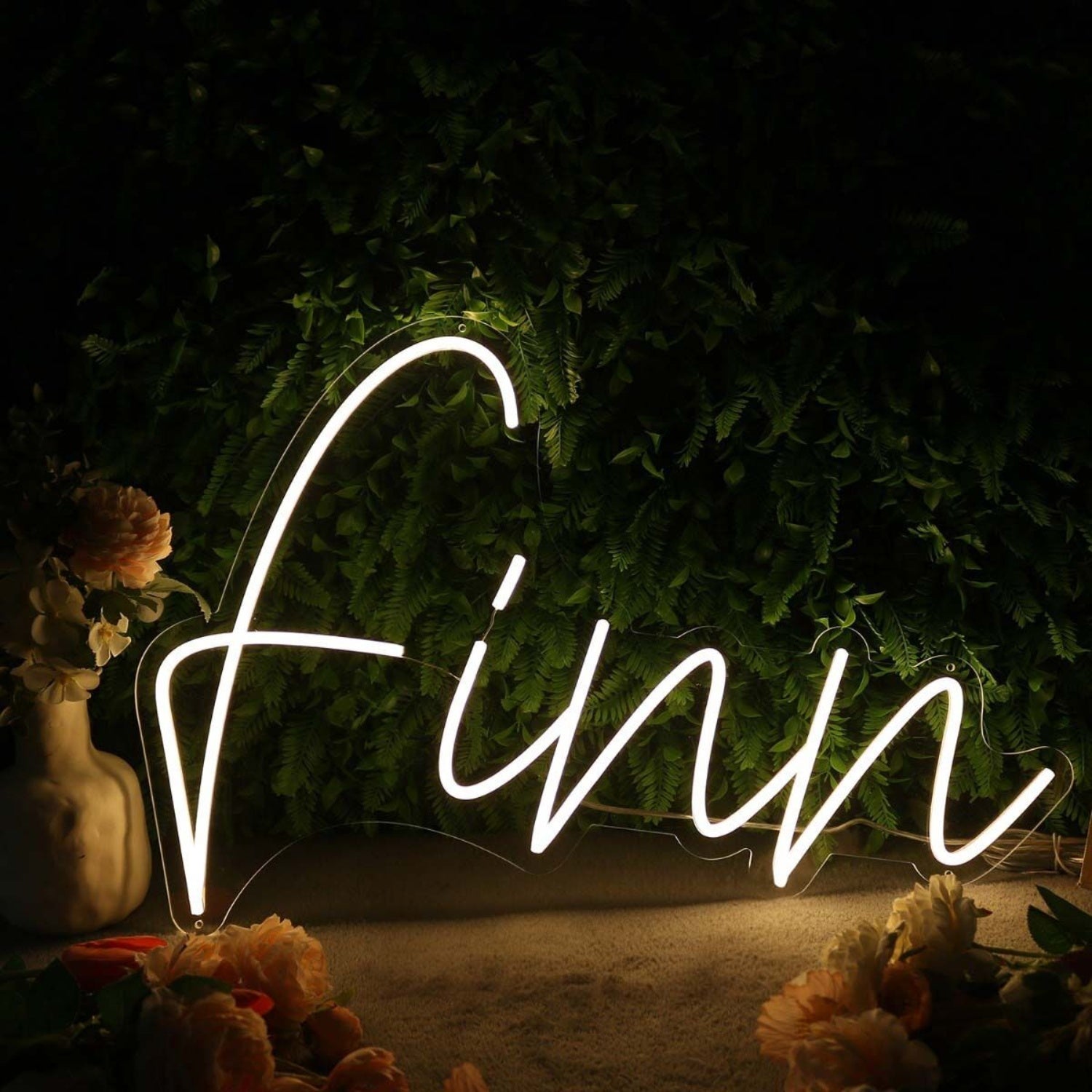 Finn Yellow Led Neon Sign - Shineneon