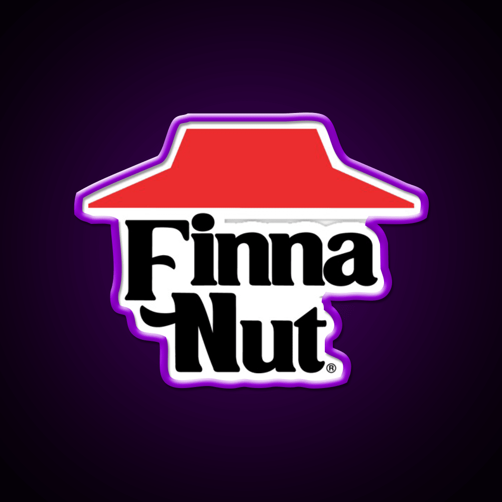 Finna Nut Pizza Logo Snack Food Led Neon Sign Rgb Color - Shineneon