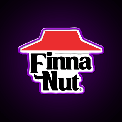 Finna Nut Pizza Logo Snack Food Led Neon Sign Rgb Color - Shineneon