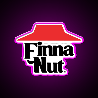 Finna Nut Pizza Logo Snack Food Led Neon Sign Rgb Color - Shineneon