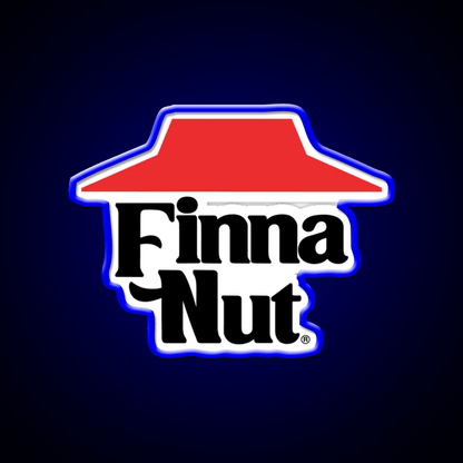 Finna Nut Pizza Logo Snack Food Led Neon Sign Rgb Color - Shineneon