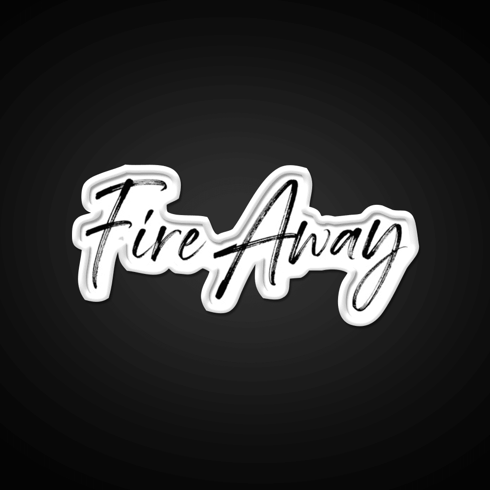 Fire Away Chris Stapleton Whiskey Drink Bar Led Neon Sign Rgb Color - Shineneon