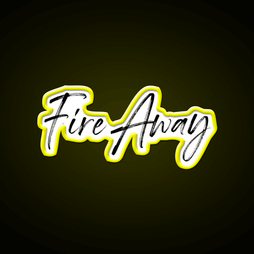 Fire Away Chris Stapleton Whiskey Drink Bar Led Neon Sign Rgb Color - Shineneon