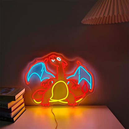 Anime Cartoon LED Neon Sign Wall Art for Bedroom Game Room Holiday Gift