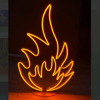 Fire Flame Led Neon Sign - Shineneon