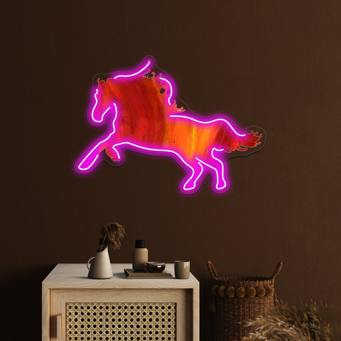 Fire Horse Wall Artwork Neon Signs