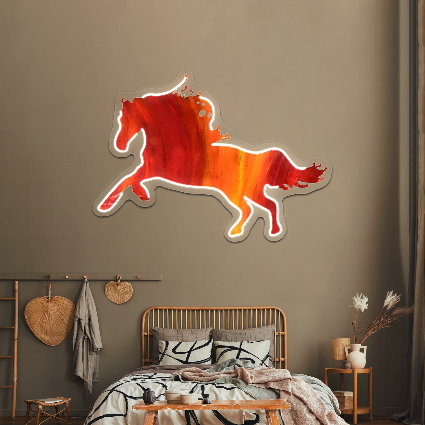 Fire Horse Wall Artwork Neon Signs