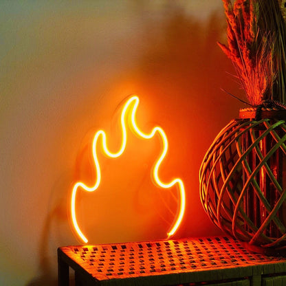 Fire Led Neon Sign_1 - Shineneon