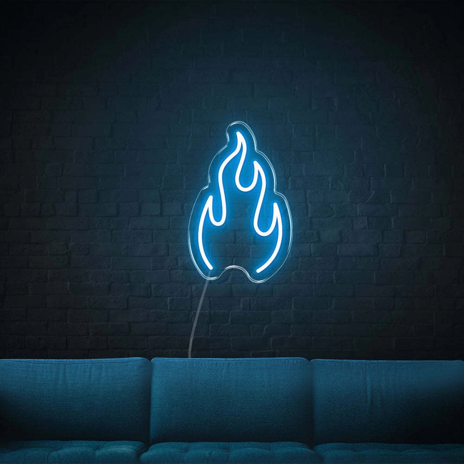 Fire Led Neon Sign Bedroom Wall Art - Shineneon