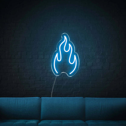 Fire Led Neon Sign Bedroom Wall Art - Shineneon