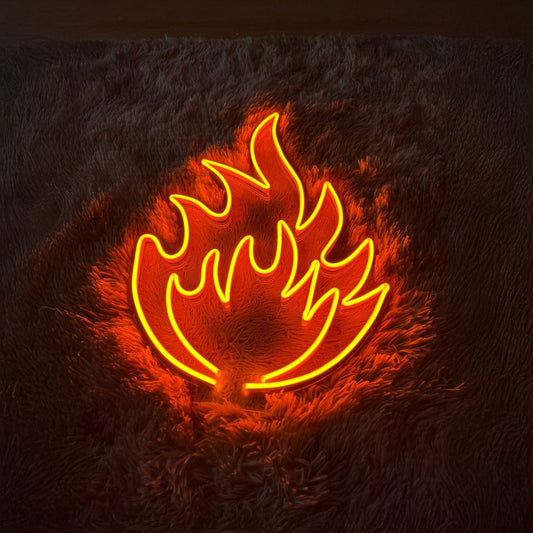 Fire Led Sign