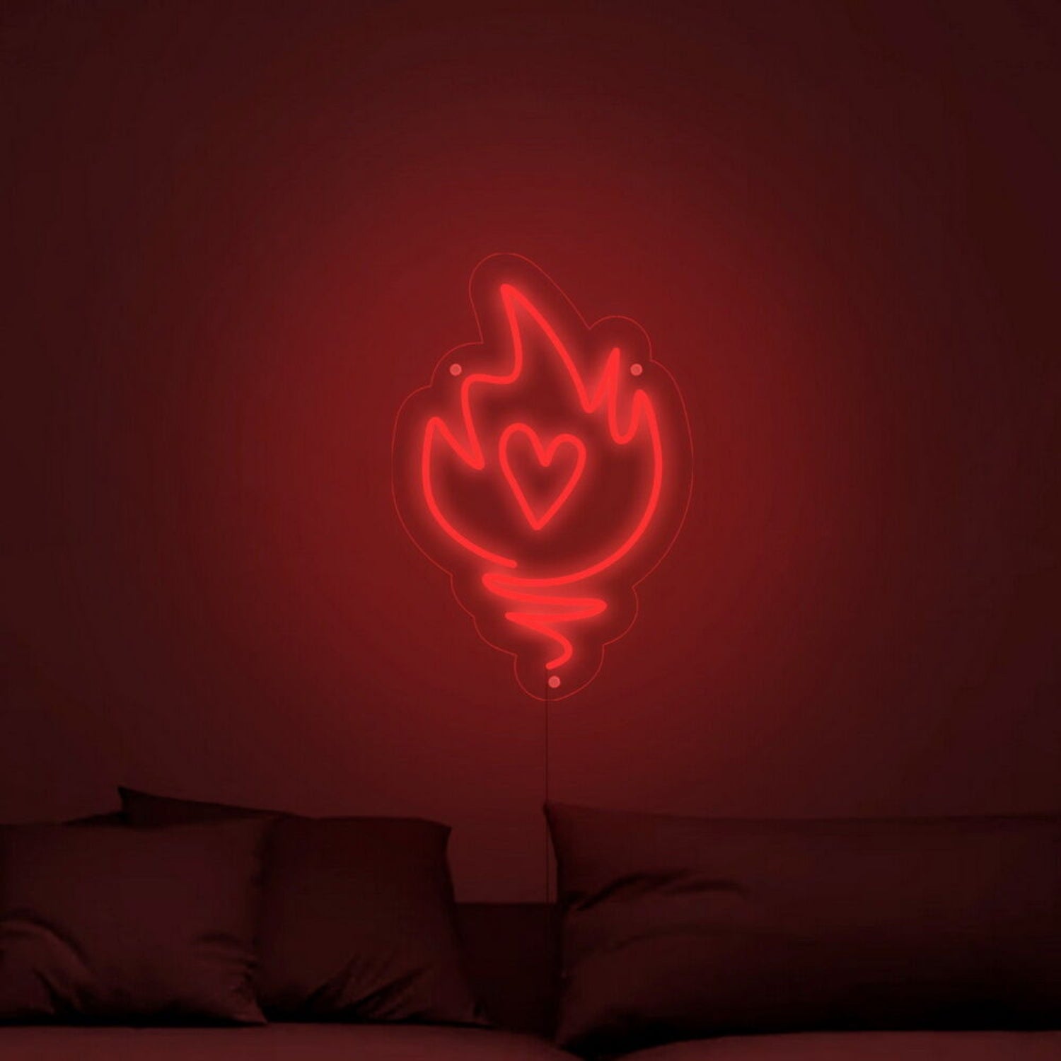 Fire Love Neon Sign | Shineneon