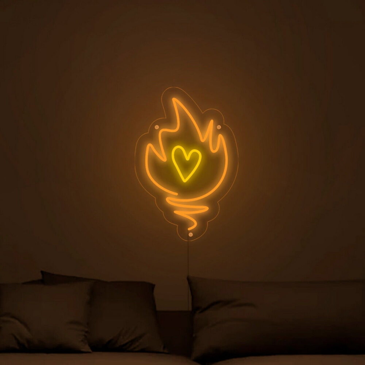 Fire Love Neon Sign | Shineneon