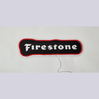 Firestone Tire Logo Neon Sign - Shineneon