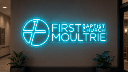 First Baptist Church Moultrie Custom LED Neon Sign - Shineneon
