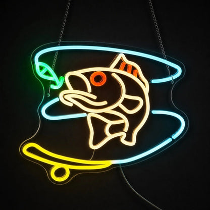 Fish Silhouette Wall LED Neon Sign - Shineneon