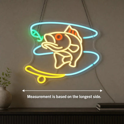 Fish Silhouette Wall LED Neon Sign - Shineneon