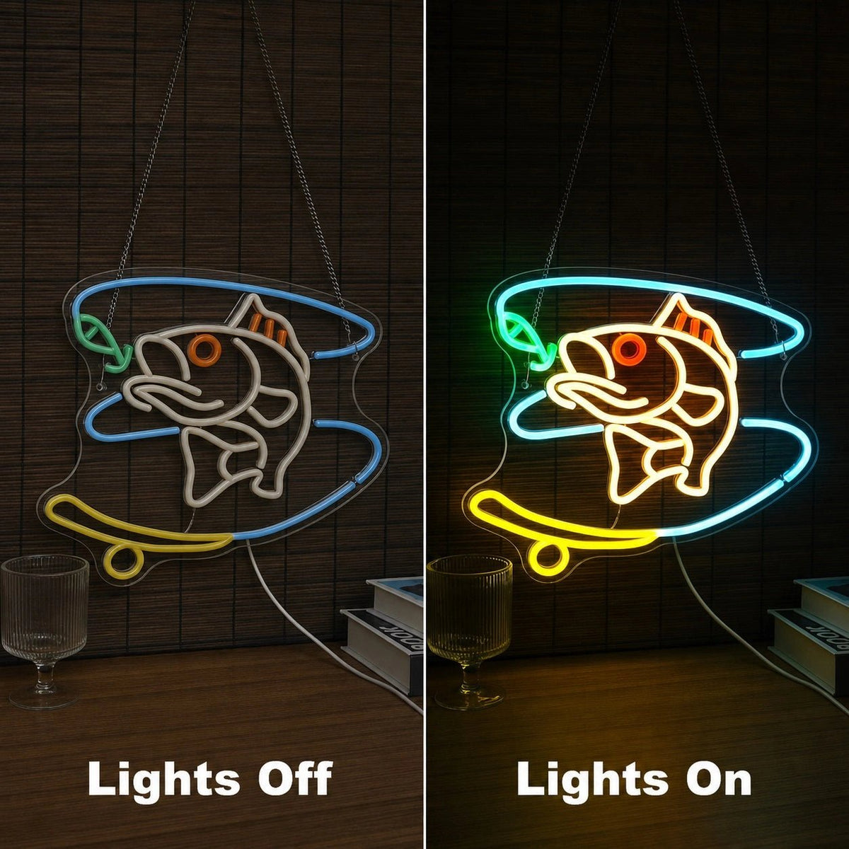 Fish Silhouette Wall LED Neon Sign - Shineneon