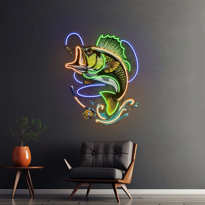 Fishing Easy Led Neon Sign Light Custom Led Signs - Shineneon