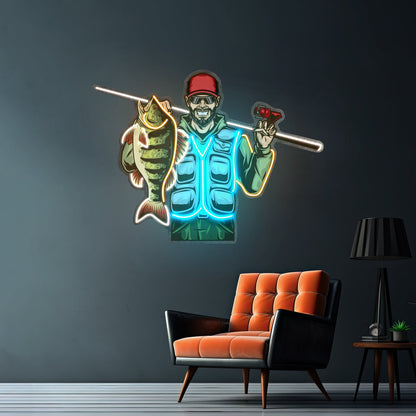 Fishing Is Fun Led Neon Sign Light Custom Led Signs - Shineneon