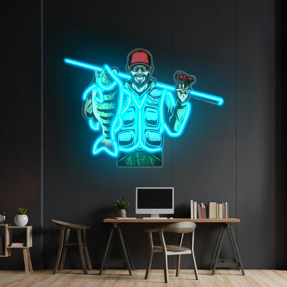 Fishing Is Fun Led Neon Sign Light Custom Led Signs - Shineneon