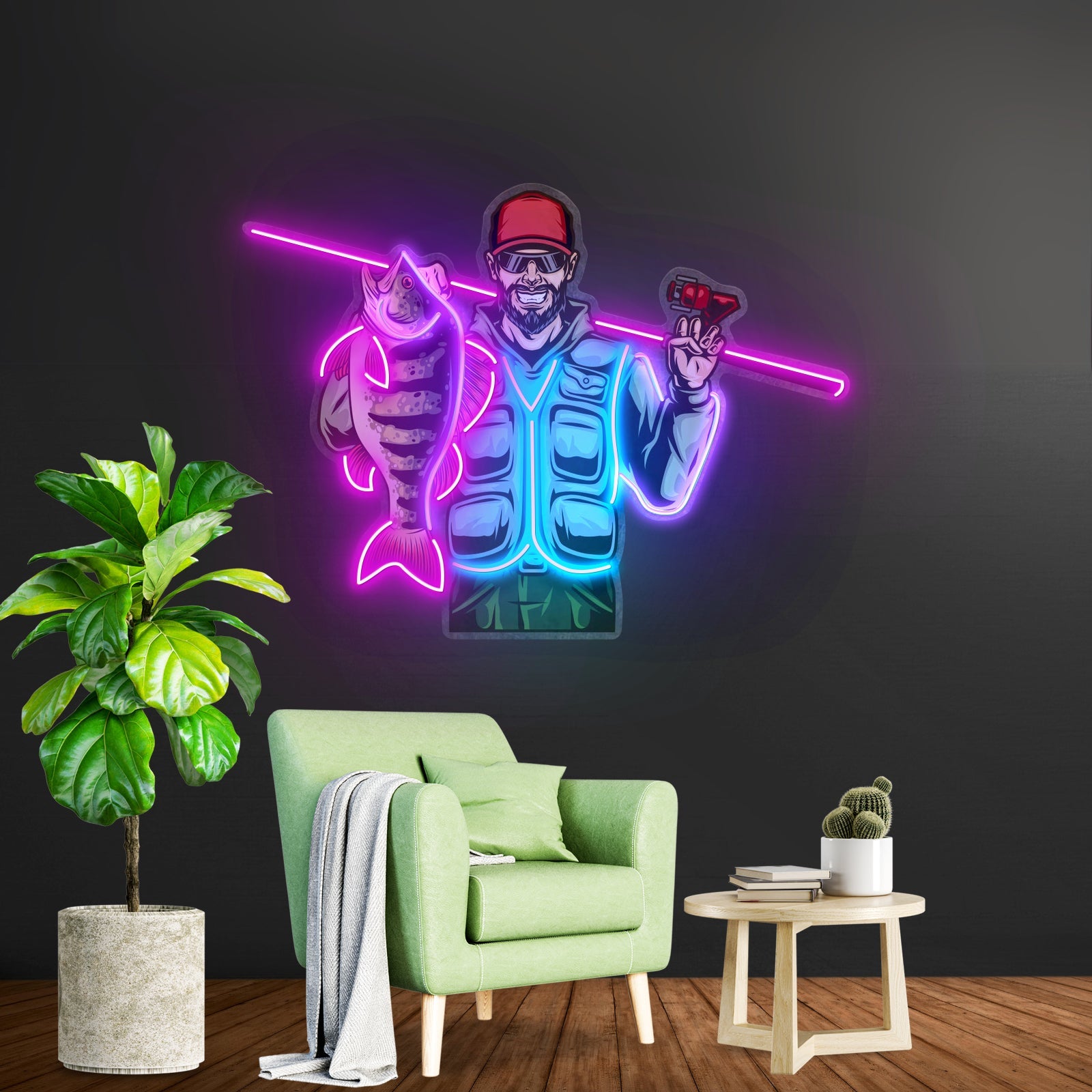 Fishing Is Fun Led Neon Sign Light Custom Led Signs - Shineneon